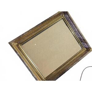 Vintage Ornate Gold Picture Frame with Stand